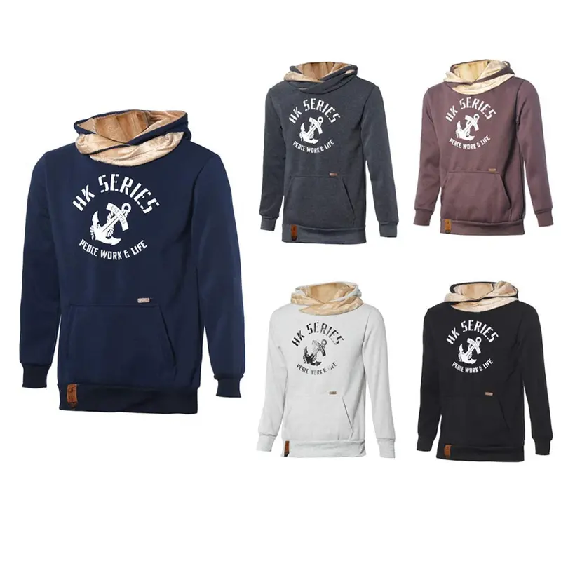 Hoodies Men Fashion Naval Warm Hoodies Sweatshirts Suit Hoody Jacket 5 Colors 11