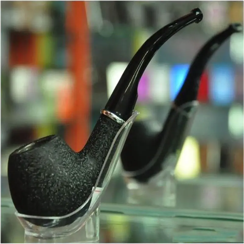 Hookah Vintage Durable Stone Style Cigar Cigarette Smoking Tobacco Pipe Black 02 52817 1