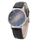 Horloge Women Star Series Lady Wristwatch Relojes Mujer Pu Leather Band Casual Watch Feida 1