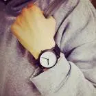 Horloges Vrouwen Watch Simple Vintage Couple Watches Casual Trends Watch Men Relojes Hombre Feida 1