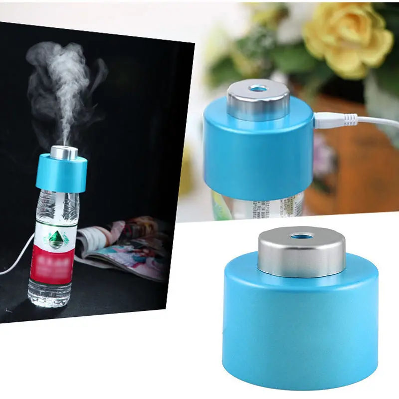 Humidifier Dc 5V Office Air Diffuser Essential Oil Diffuser Sticks Usb Portable Abs Water Bottle Cap Aroma Mist Maker 87412 1