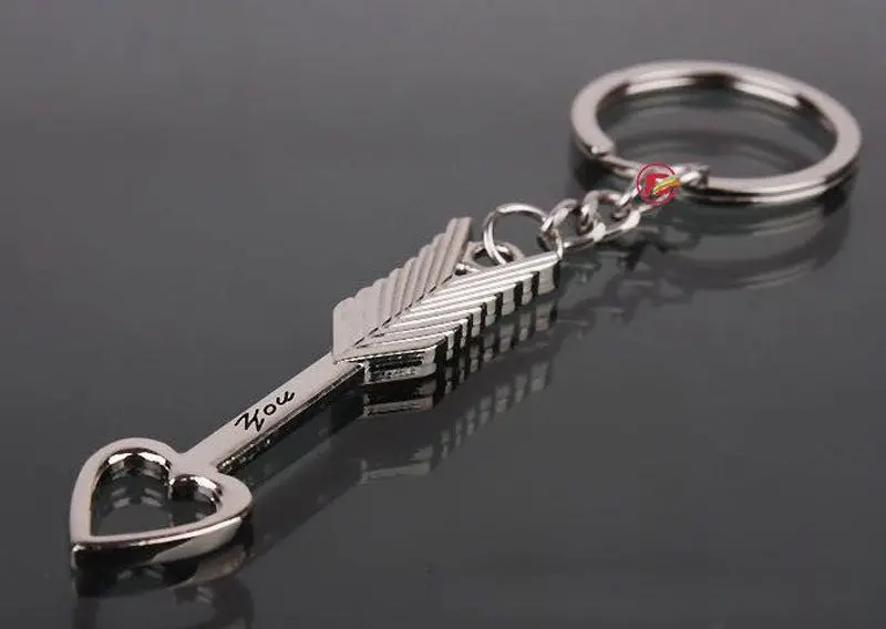 "I Love You" Heart & Key Chains -Valentine's Day Birthday Christmas Wedding Gift & 2