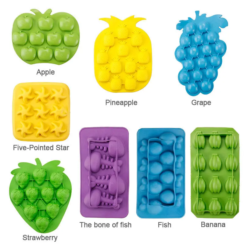 Ice Maker Mould Bar Party Drink Ice Tray Pineapple Shape Ice Cube Freeze Mold Ice Maker Mold83999 1