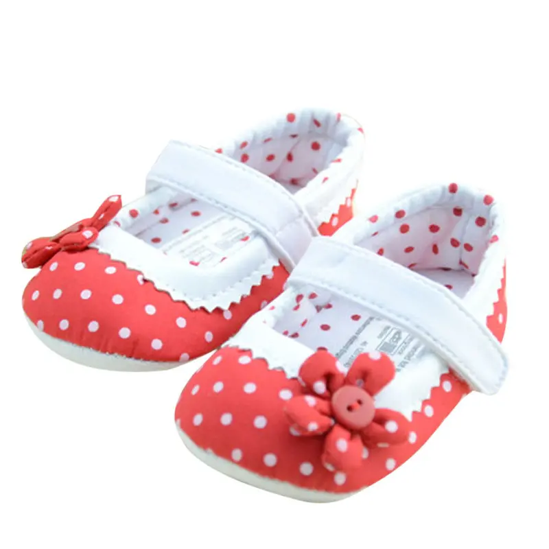 Infant Baby Toddler Girl St Shoes Red Got Flower Baby Shoes 1