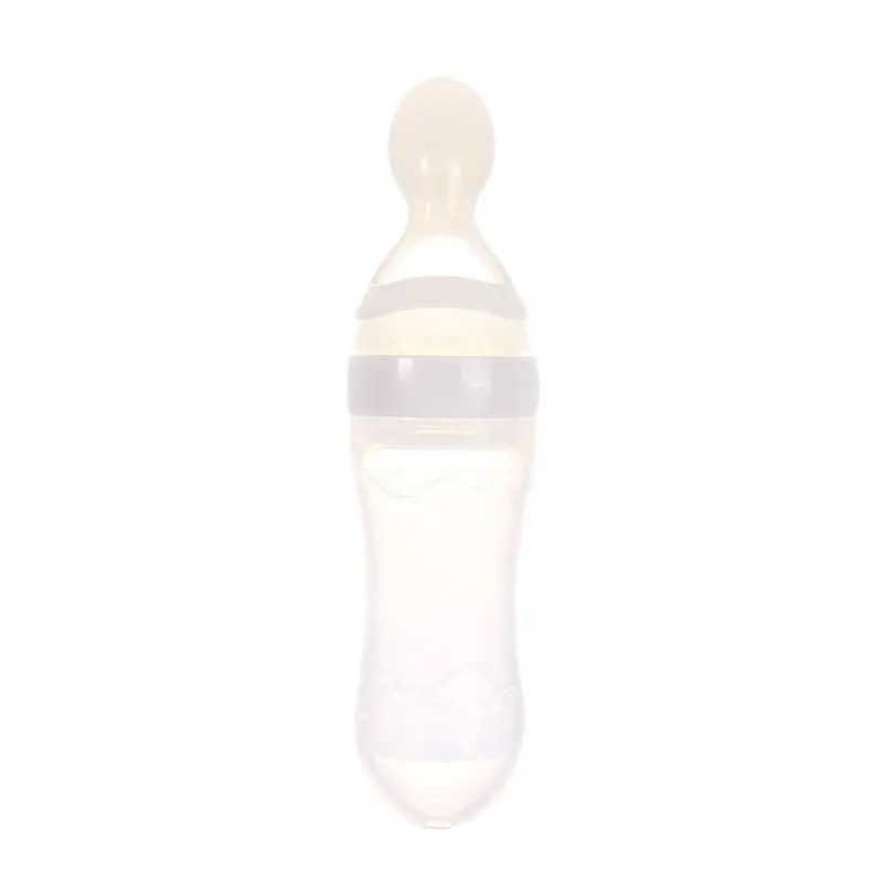 Infant Silicone Baby Feeding Bottle Spoon Food Rice Ce Bottle 1