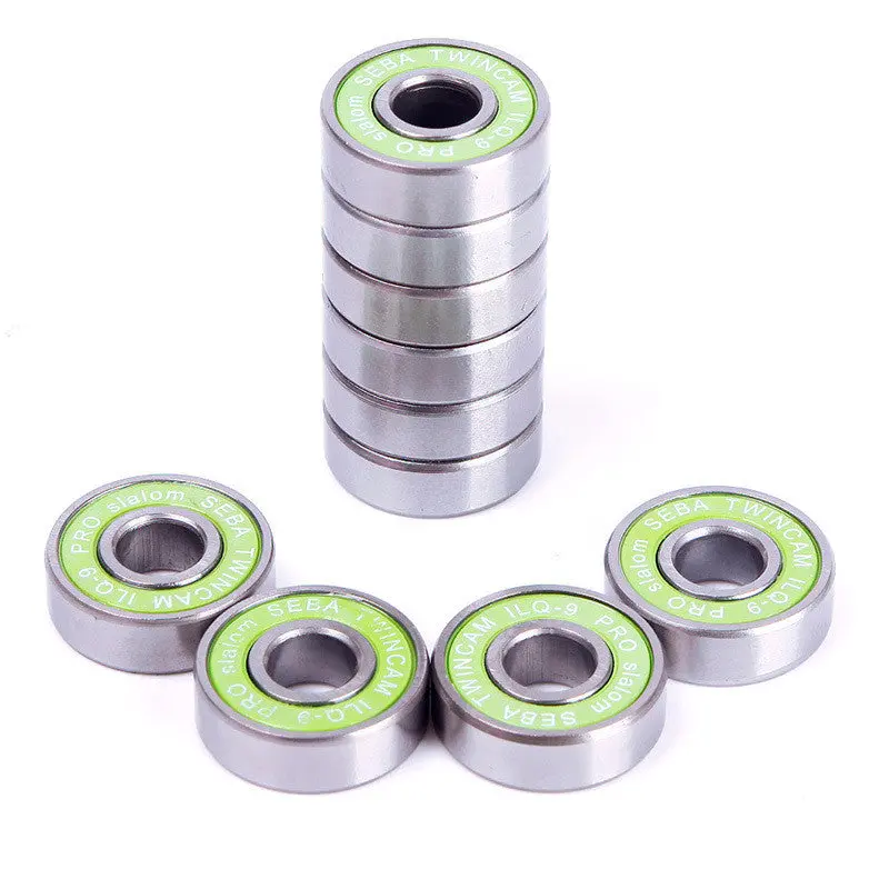 Inline Skate Skateboard Bearings Stainless Steel For Abec-9 608Rs Ilq-9 8Pcs 68175 1