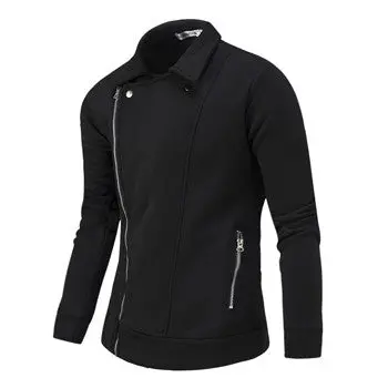 Irregular Zipper Jackets And Coats Cardigans Hoodies Sweatshirts Sportswear Casual Slim Fit Hoodies 1