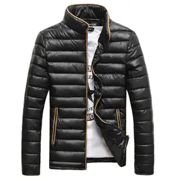 Jacket Coat Parkas Outwear Trench Coat Casual Slim Fitthickening Jacket Cotton Down Coat Parkas 1