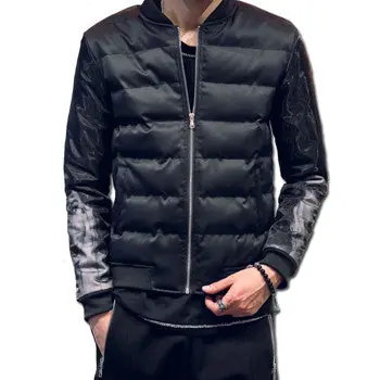 Jackets And Coats Jaqueta Masculina Casual Slim Fit Large Sizecotton Padded Veste Homme Jackets 1