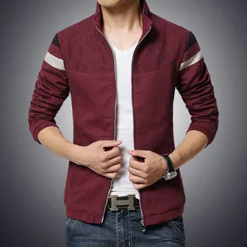 Jackets Outerwear College Sportswearzipper Jackets Slim Warm Overcoat Plus Size Coats Hombre 1
