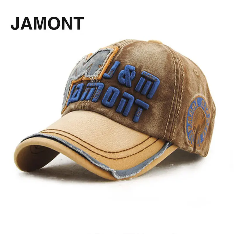 Jamont Cotton Baseball Letter Pattern Cap Korean Outdoor Able Casual Flats Cap 4 Colors Optional 1