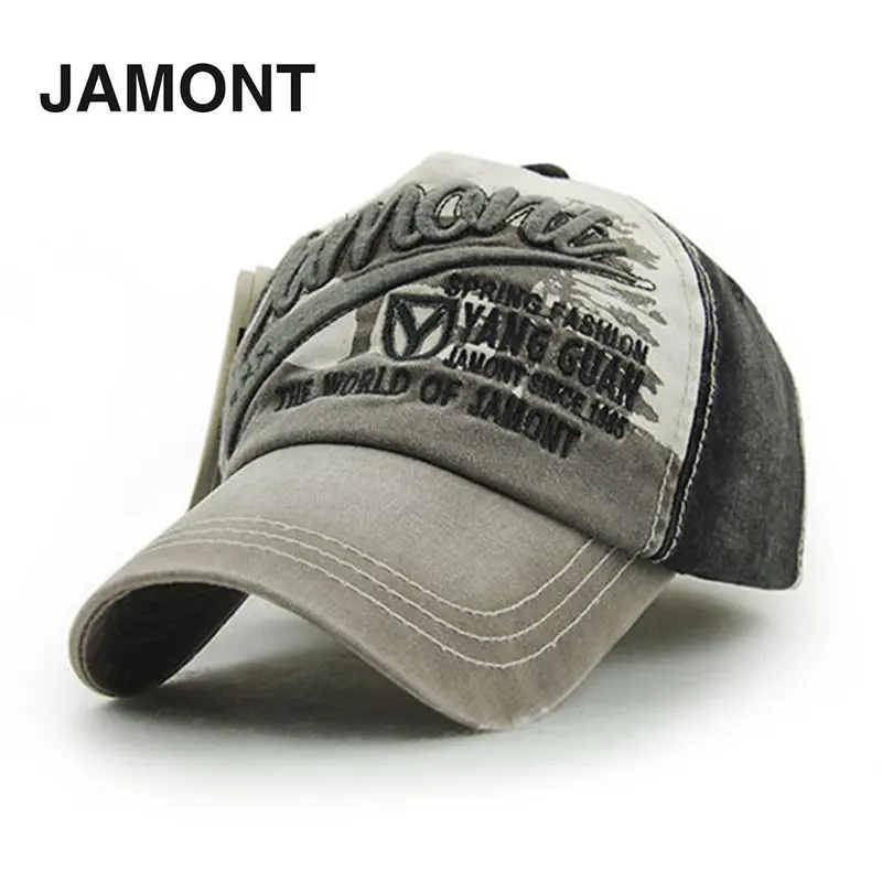 Jamont Letter Pattern Baseball Caps Outdoor Casual Cotton European American Style Caps Wear 1