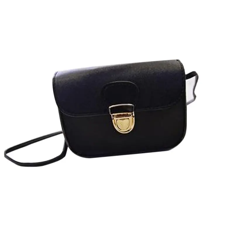 Jecksion Women Bag Retro Leather Mini Small Adjustable Shoulder Bag Ladies Hbag Girl Gift 5 Colors 1