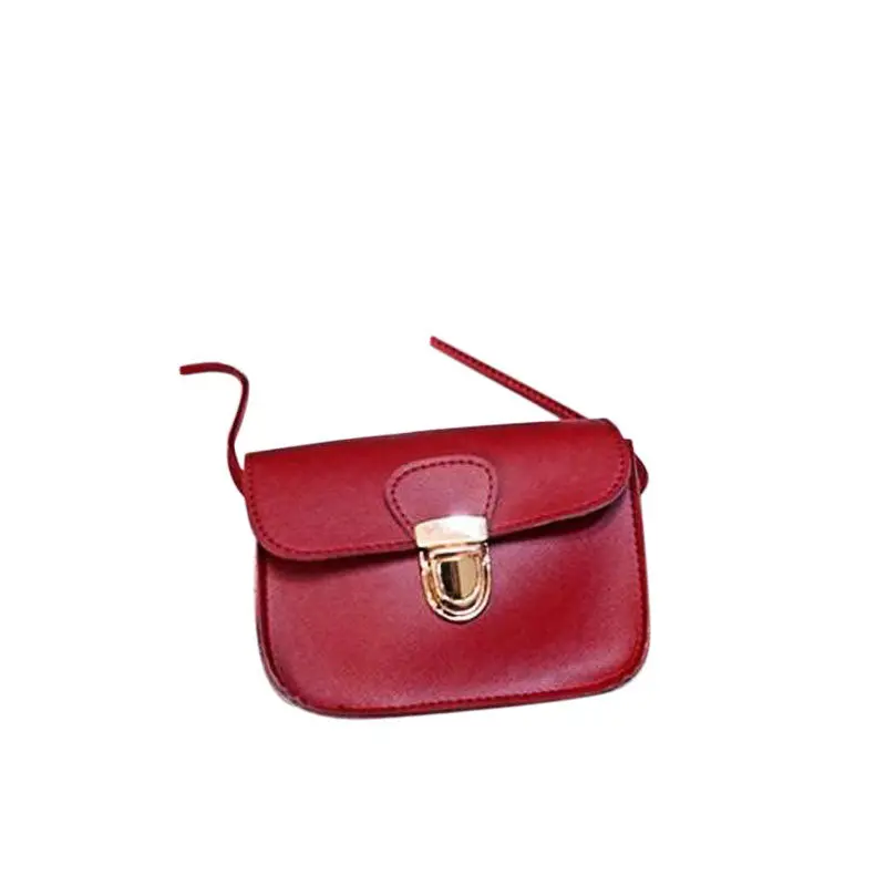 Jecksion Women Bag Retro Leather Mini Small Adjustable Shoulder Bag Ladies Hbag Girl Gift 5 Colors 4