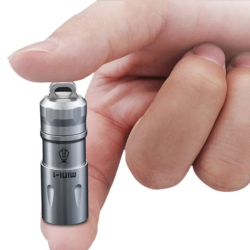Jetbeam Mini-1 Cree Xp-G2 Keychain 130Lumens Waterproof Flashlight Usb Necklace Sleutelhanger Key Chain Fast Shipping Feida 1