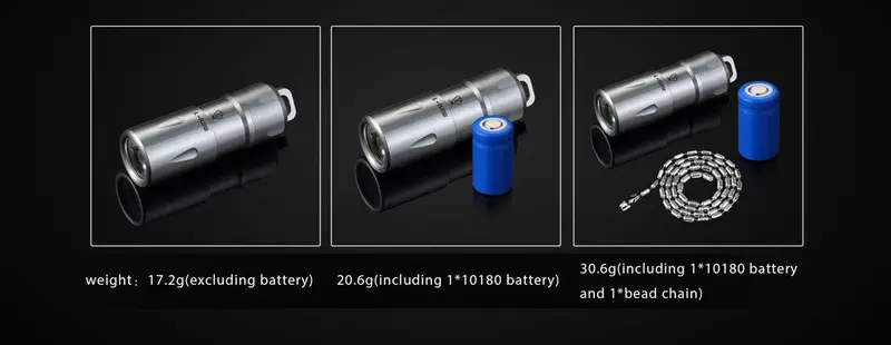 Jetbeam Mini-1 Cree Xp-G2 Keychain 130Lumens Waterproof Flashlight Usb Necklace Sleutelhanger Key Chain Fast Shipping Feida 2