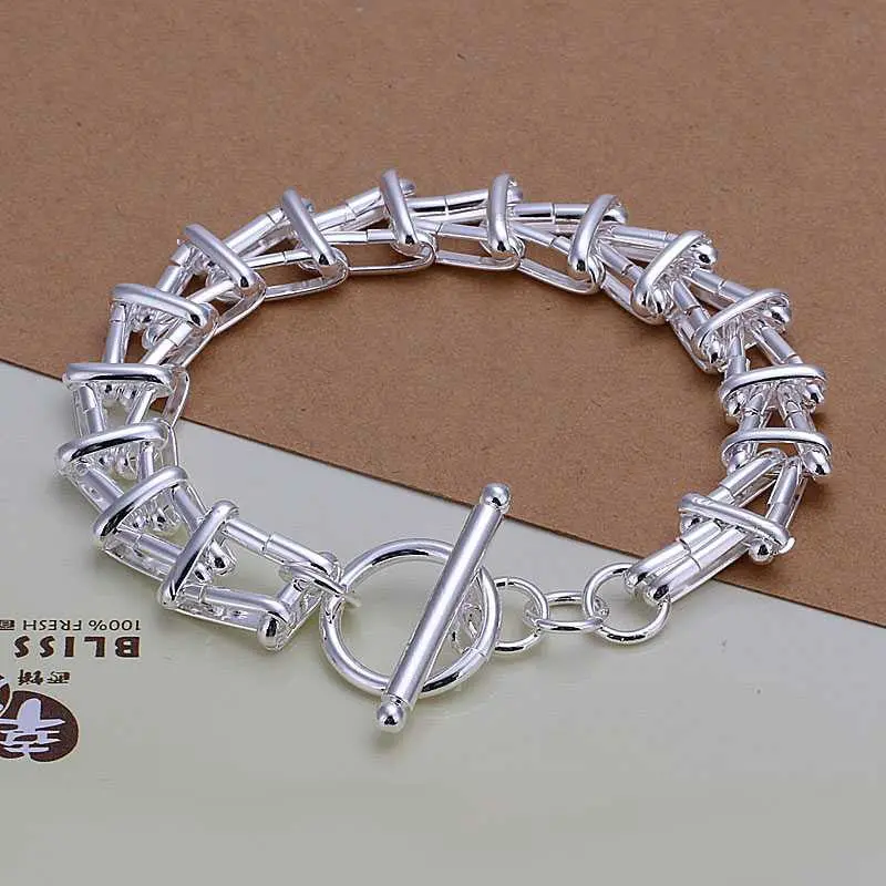 Jewellery Charms Silver Plated Bracelet Charms Yang Ladder To Friendship Bracelets Bijoux Hbh 62 3
