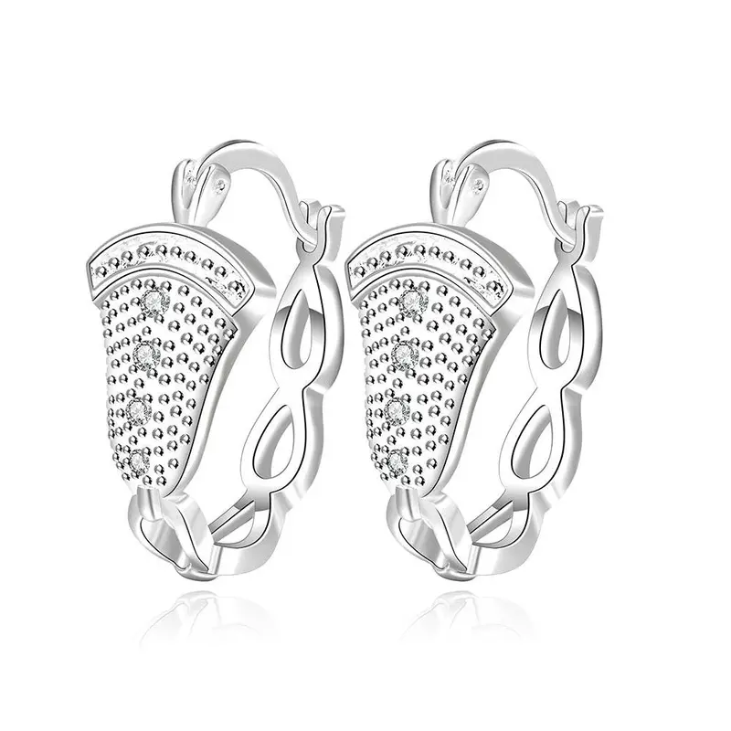 Jewellery Charms Silver Plated Earring Style Drop Brincos Sport 386 1
