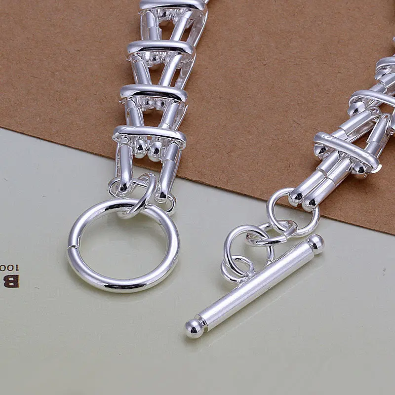 Jewellery Charms Silver-Plated Yang Ladder To Men Bracelet Accessories 2