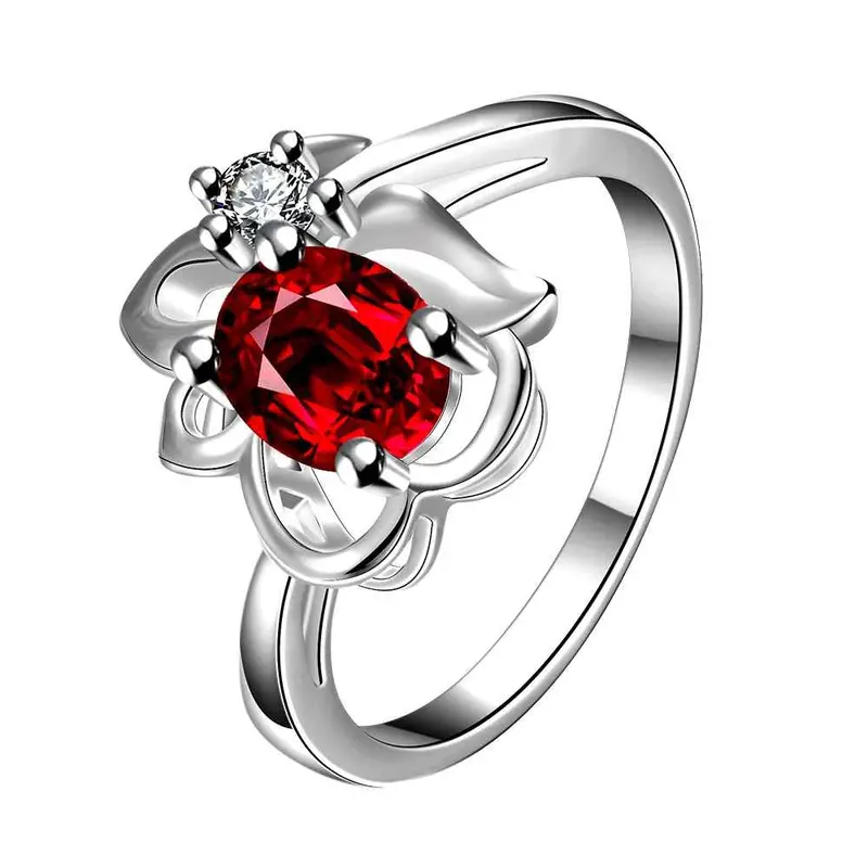 Jewellery Charms Silver Wedding Rings Love Door Insets Anel Masculino Jewelry Display 2