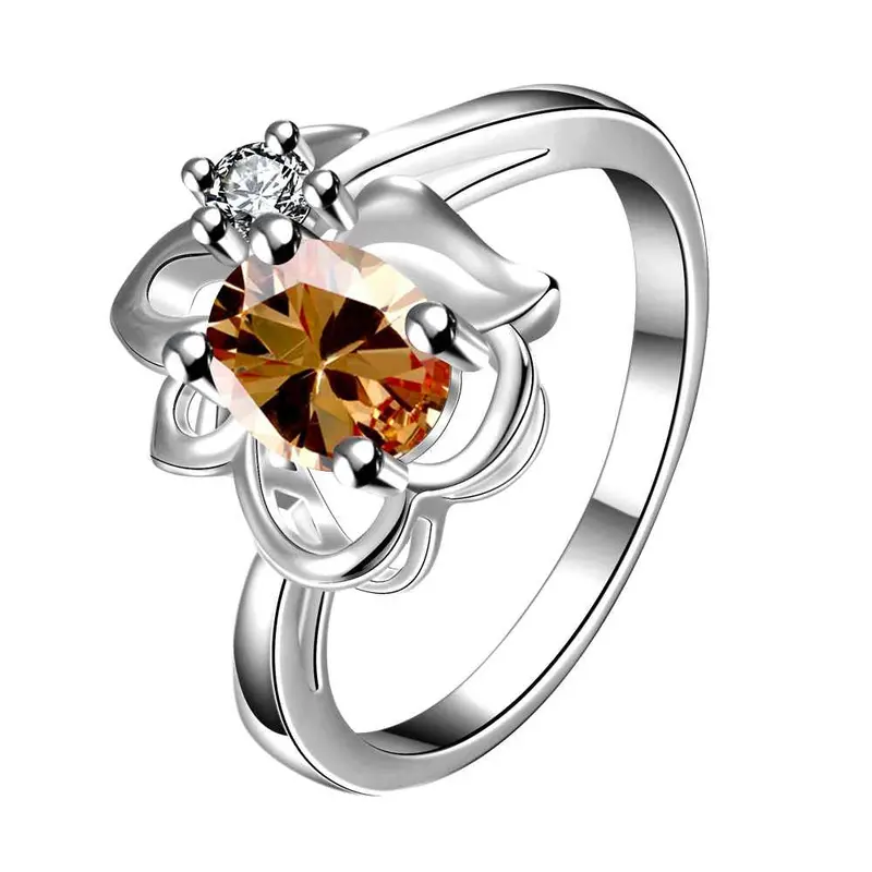 Jewellery Charms Silver Wedding Rings Love Door Insets Anel Masculino Jewelry Display 3