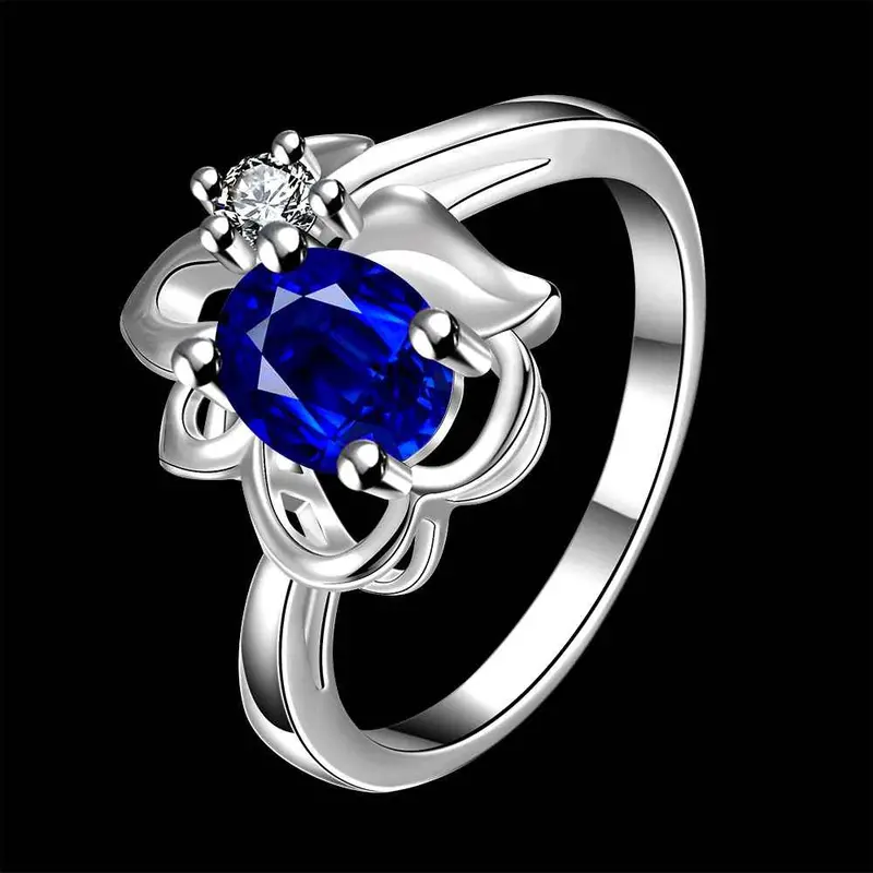 Jewellery Charms Silver Wedding Rings Love Door Insets Anel Masculino Jewelry Display 6
