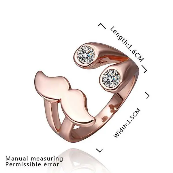 Jewelry 18K Gp Eye Beard Rings Ring364 1