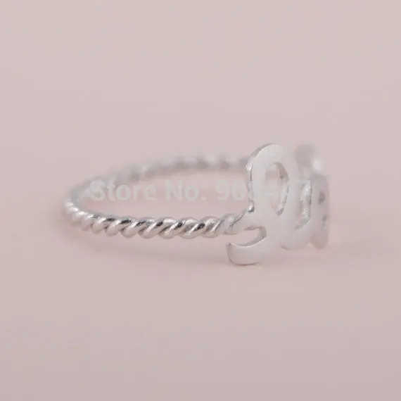 Jewelry Accessories Love Letter Ring Finger Rings 2