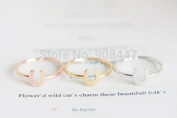 Jewelry Animal Horse Shoes Rings Knuckle Cool Rings 1