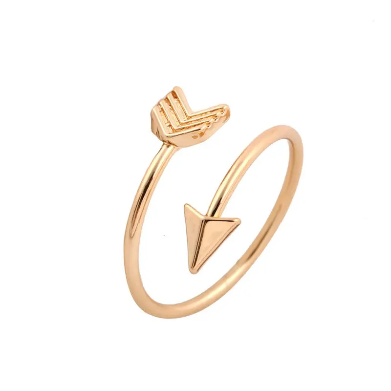 Jewelry Cute Adjustable Arrow Finger Ring Stretch Knuckle Rings 30Pcs- 1