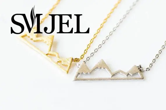 Jewelry Dainty Snowy Mountain Snow Cap Mountain Pendants Necklaces Birthday Gifts N181 1
