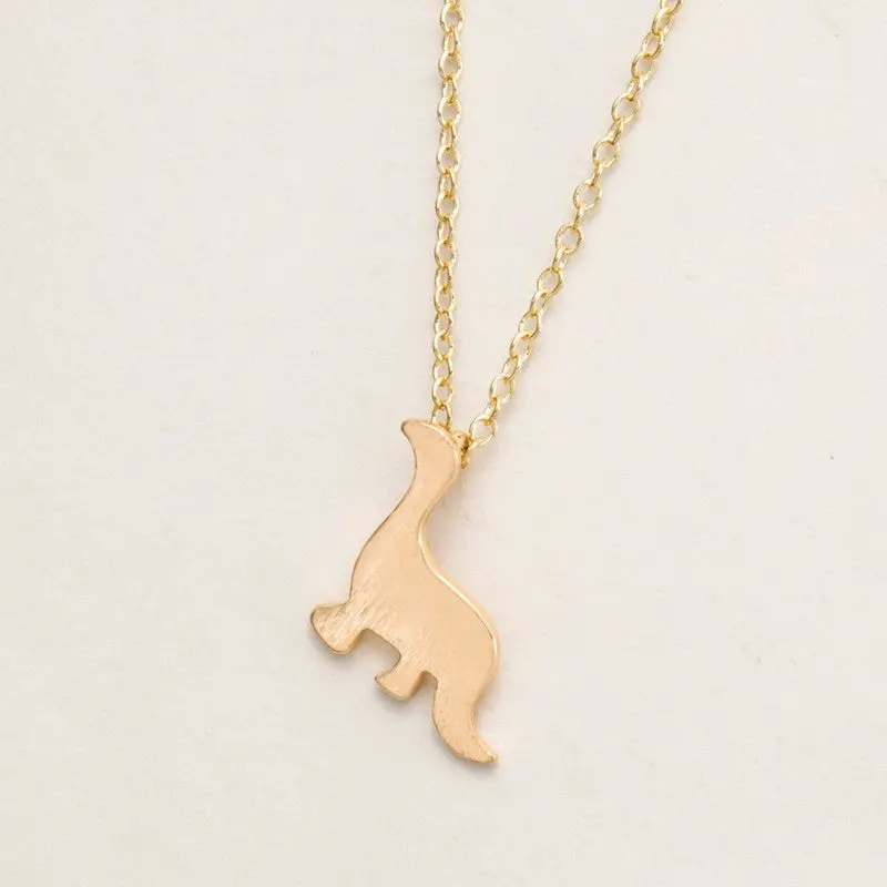 Jewelry Dragon Pendant Necklaces Dainty Dinosaur Necklaces 10Pcs-N008 1