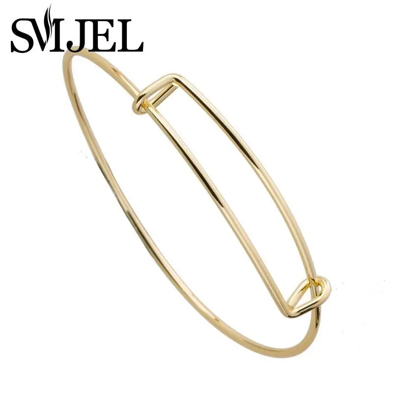 Jewelry Expandable Adjustable Bangle Bracelet Antiqued Gold G002 2