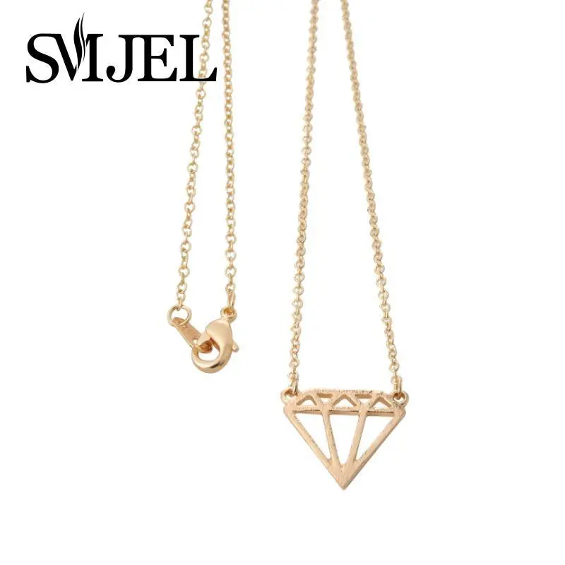Jewelry Flat Subulate Triangle Necklace Vintage Wedding Necklaces N032 1