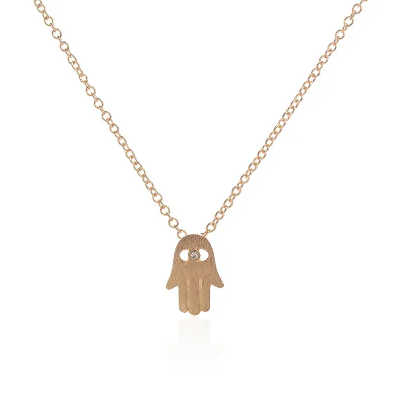 Jewelry Hamsa Necklaces Cute Hand Pendants Necklaces Birthday Gifts 10Pcs-N066 2