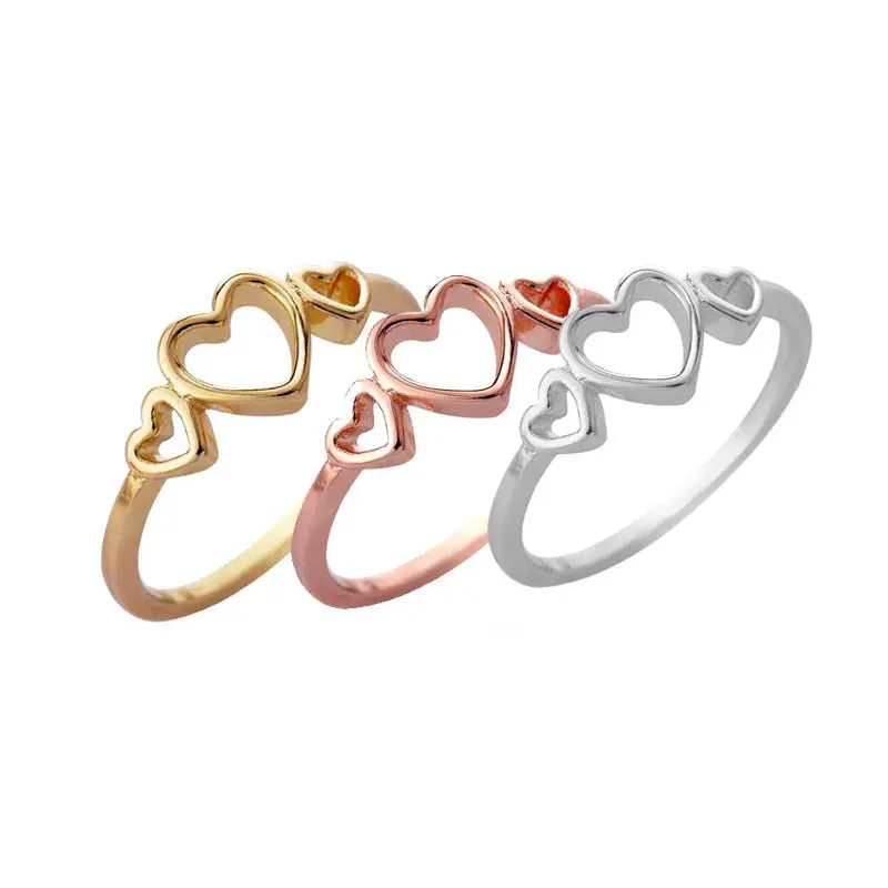Jewelry Heart Ring Wedding Gift Size 6.5 R170 1