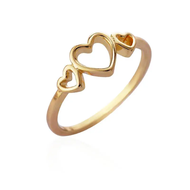 Jewelry Heart Ring Wedding Gift Size 6.5 R170 2
