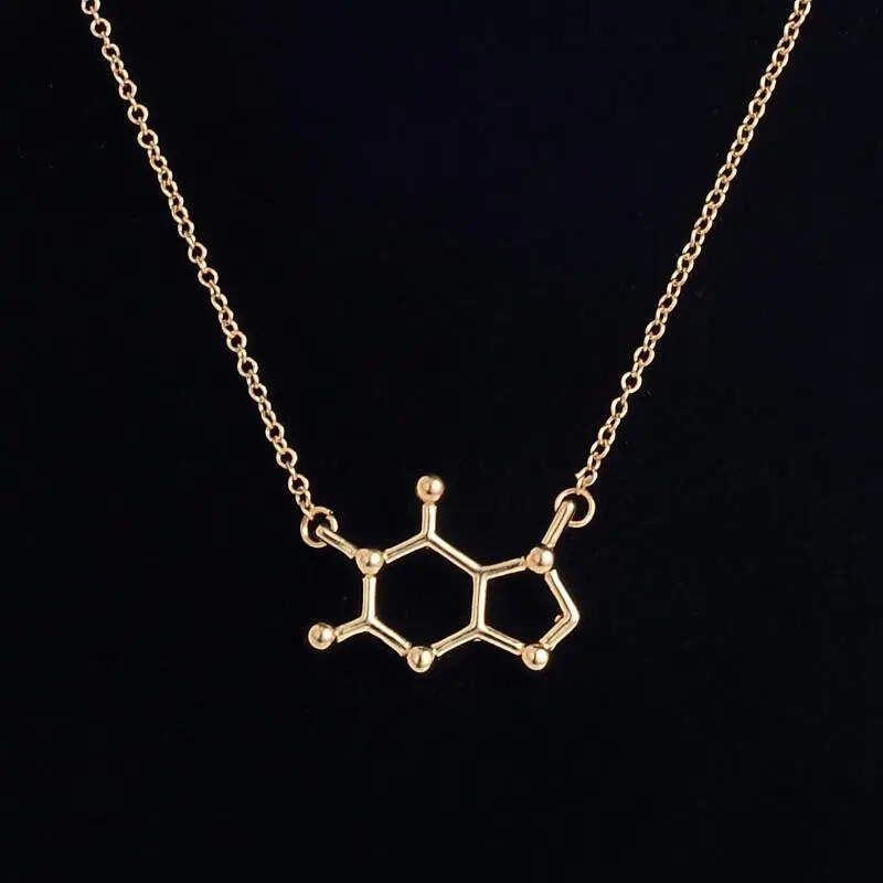Jewelry Molecule Model Necklace Chemistry Structure Necklaces Gifts 10Pcs-N138 2