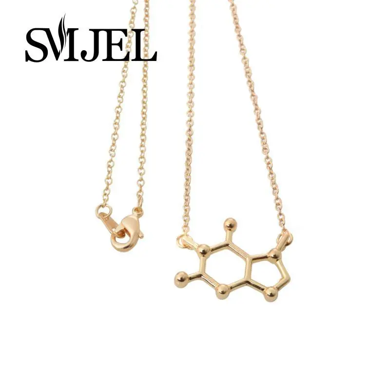 Jewelry Molecule Model Necklace Chemistry Structure Necklaces Necklace N138 1