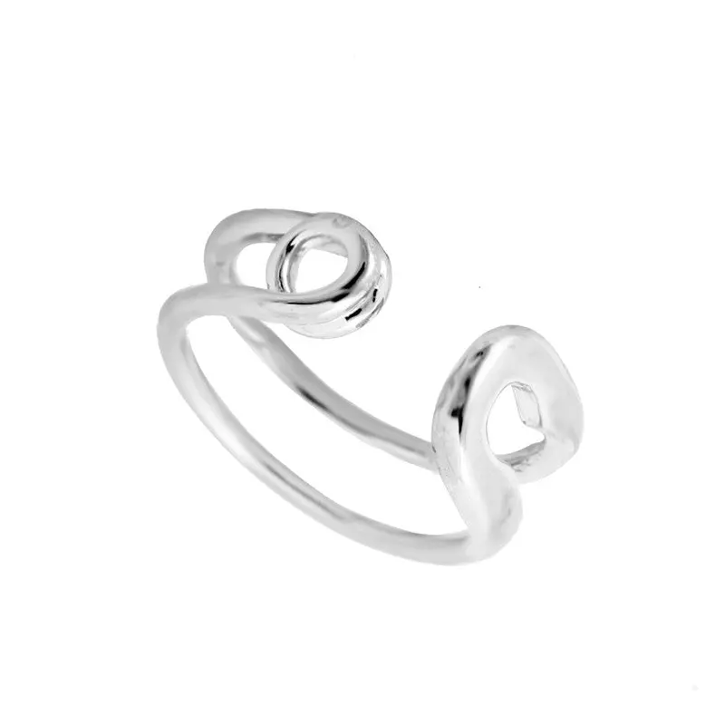 Jewelry Personalized Adjustable Small Safety Pin Rings Mix Colors 1