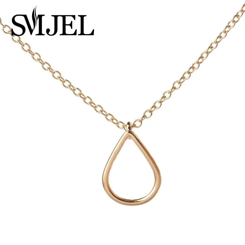 Jewelry Raindrop Necklace Teardrop Necklace Waterdrop Necklaces N070 1