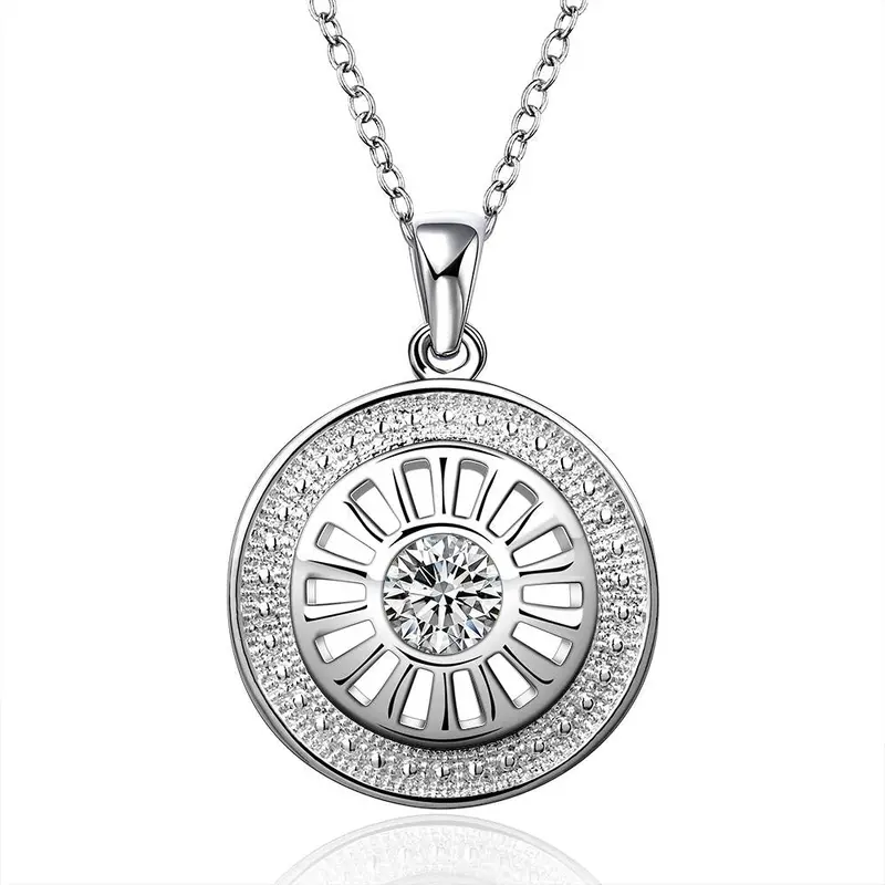 Jewelry Women Trendy Plated Round N692 Fashion Popular Chain Necklace Jewelry Charm 1