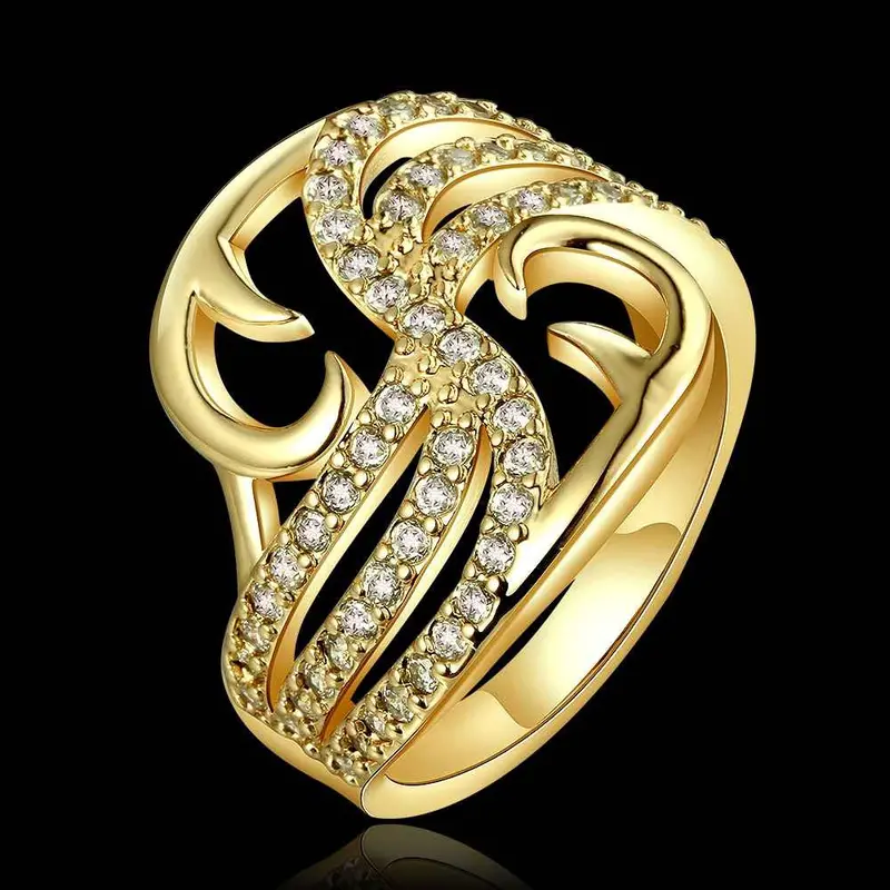 Jewerly Anillos 18K Gp Efforts The Point Party Wedding Rings Girl Jewelry Rings673 1