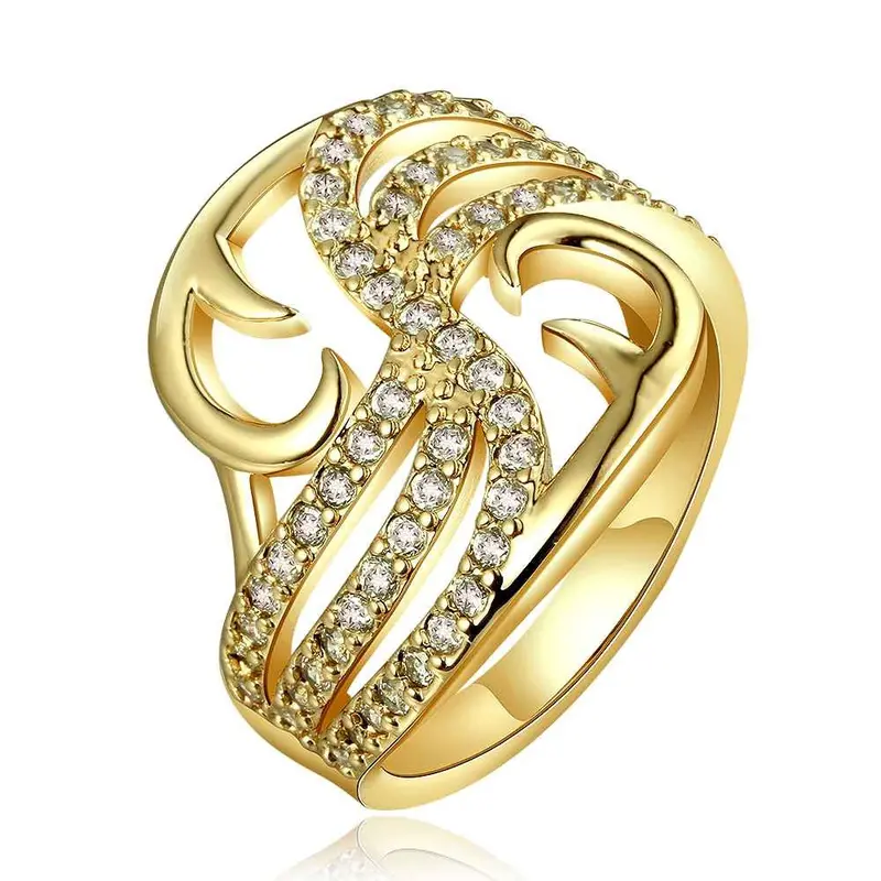 Jewerly Anillos 18K Gp Efforts The Point Party Wedding Rings Girl Jewelry Rings673 3