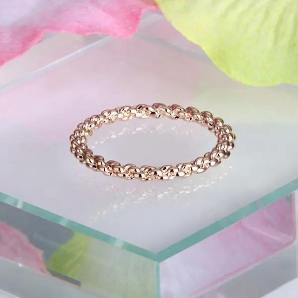Jewerly Anillos 18K Gp Song Party Wedding Rings Girl Jewelry Rings 5 2
