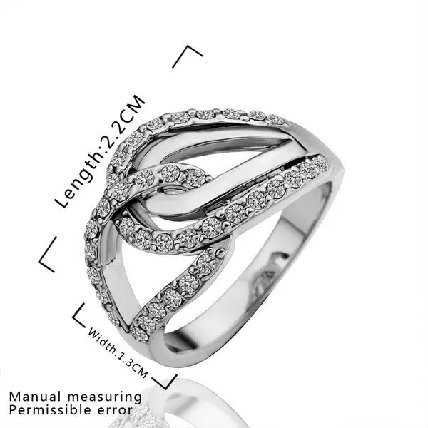 Jewerly Anillos 18K Gp Thimble B Platinum Plated Party Wedding Rings Girl Jewelry Rings255 1