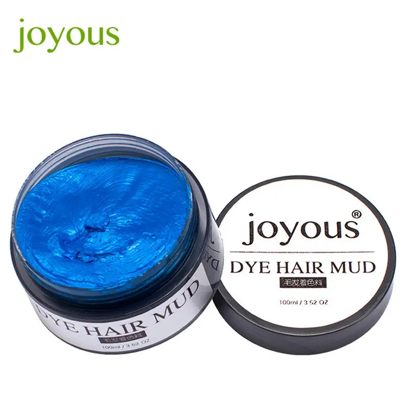 Joyous One-Time Dye Hair Easy Remover Hair Coloring Spray Diy Temporary Mud Cream Men's Hair Dye For Men 1