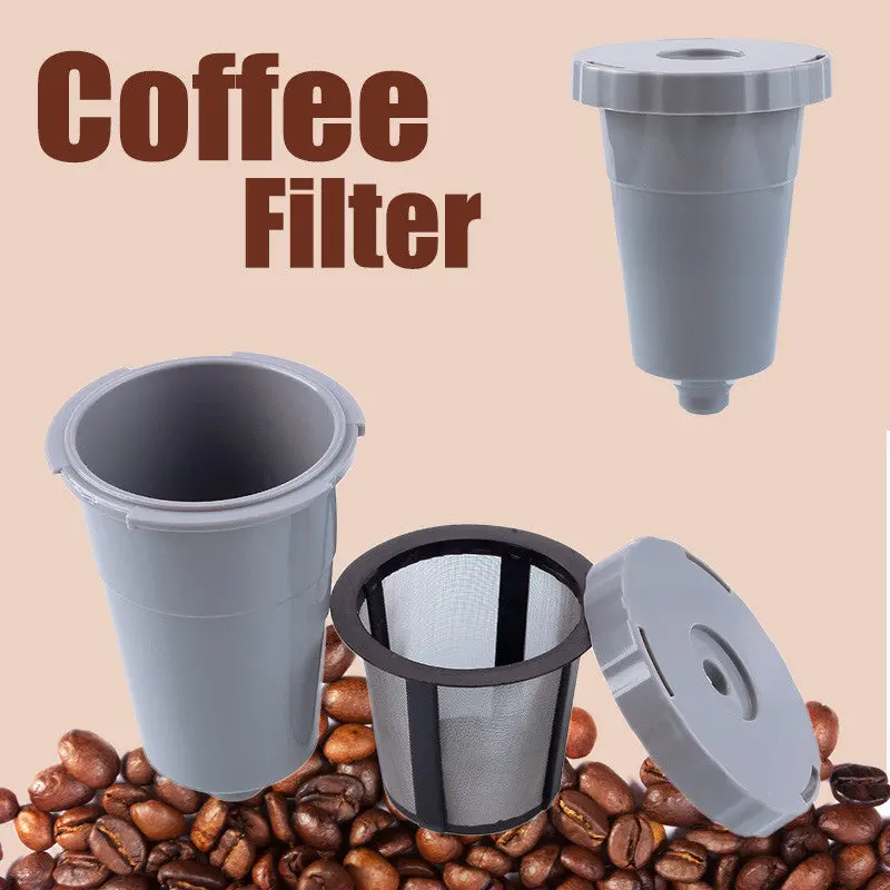 K-Cups Refillable Coffee Single Cup Reusable Filter For Coffee Machine Sm Stainless Mesh Capsule 86605 1