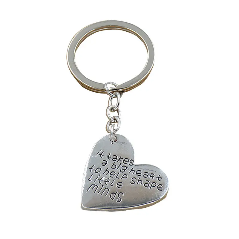 Key Chain Women Heart Key Ring Keyfob Romantic Pendant Keychain Key Holder For Car Feida 1