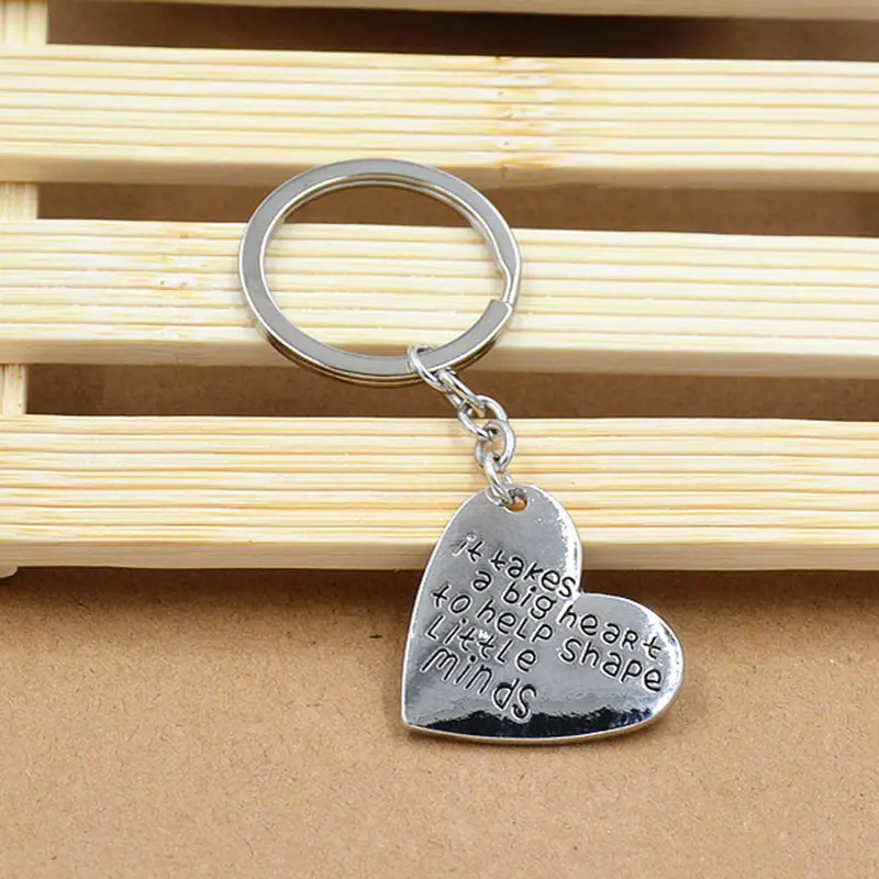 Key Chain Women Heart Key Ring Keyfob Romantic Pendant Keychain Key Holder For Car Feida 2